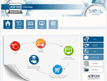 Tablet Screenshot of aifoscorsi.s-learning.it